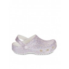 Crocs Classic Fantasy Glitter Clog παιδικό σαμπό T 212562-100 λευκό
